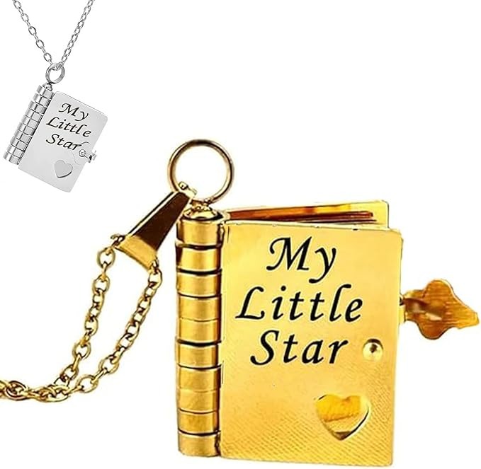 The Story of Love: Unveiling the Meaning Behind the Book Necklace for Women