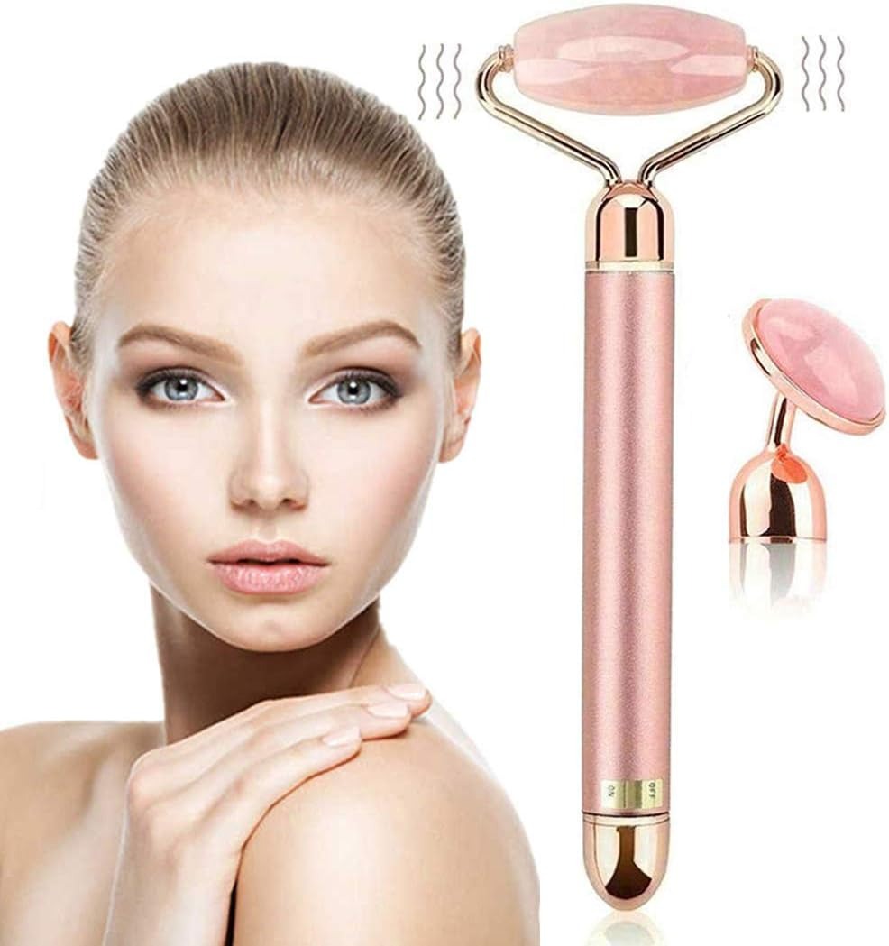 Unlock Radiant Skin: The Transformative Benefits of the Electric Rose Quartz Vibrating Facial Roller