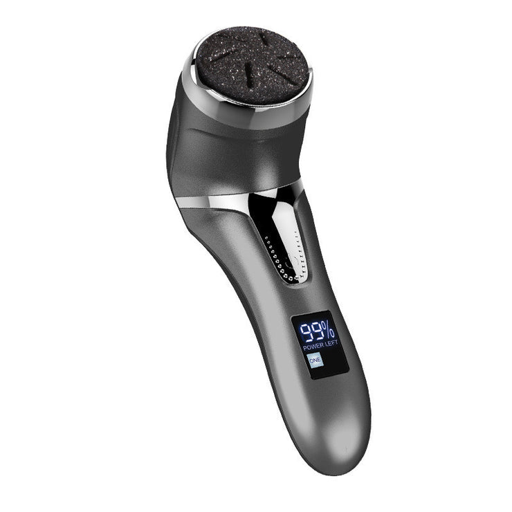 Rechargeable Electric Foot Scrubber – LCD Callus Remover with Vacuum & Waterproof Design