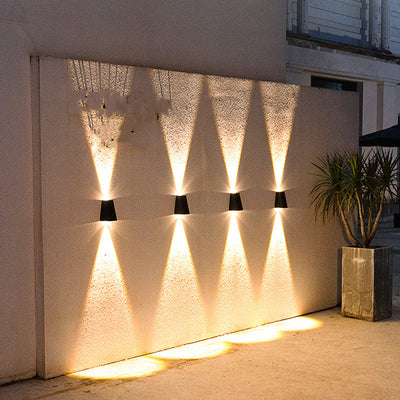 Solar Outdoor Corridor Wall Lamp – Waterproof LED with Multiple Styles & Brightness Options