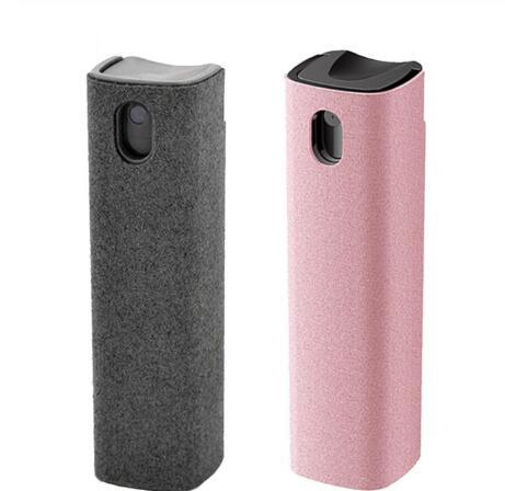 2-in-1 Screen Cleaner Kit for Phone & Computer – Dust Removal Microfiber Cloth Set