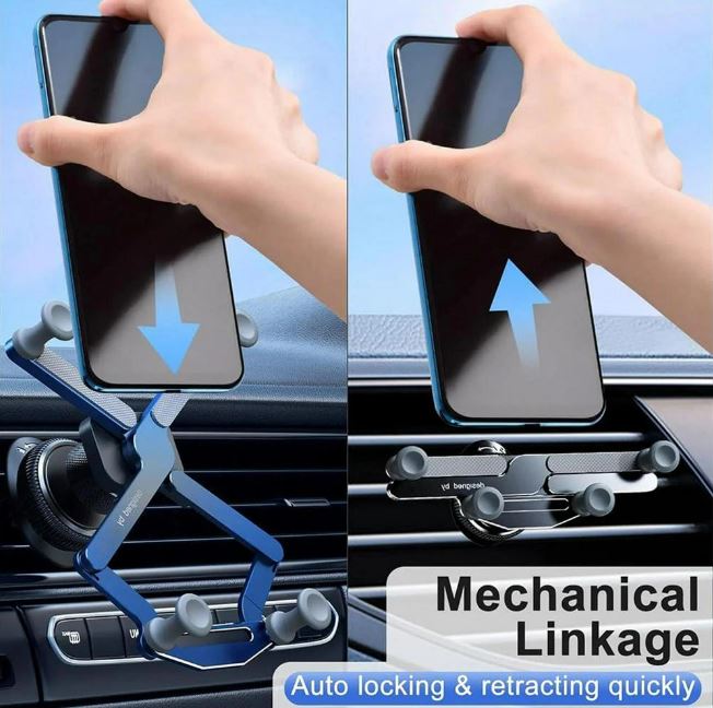 Anti-Shake Air Vent Mount Car Phone Holder - Koyers