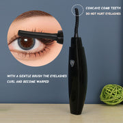 USB Rechargeable Heated Eyelash Curler – Quick Heating, Long-Lasting Natural Curl