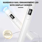 Mini UV Nagellampa Torkare – Bärbar USB Uppladdningsbar LED Snabbtorkande Lampa för Gelnagellack