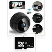 Magnetisk säkerhetskamera – 1080P HD smart infraröd nattvision | Trådlös mini hemkamera