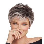 Short Bob Synthetic Wig with Side Bangs – Heat Resistant & Natural Look