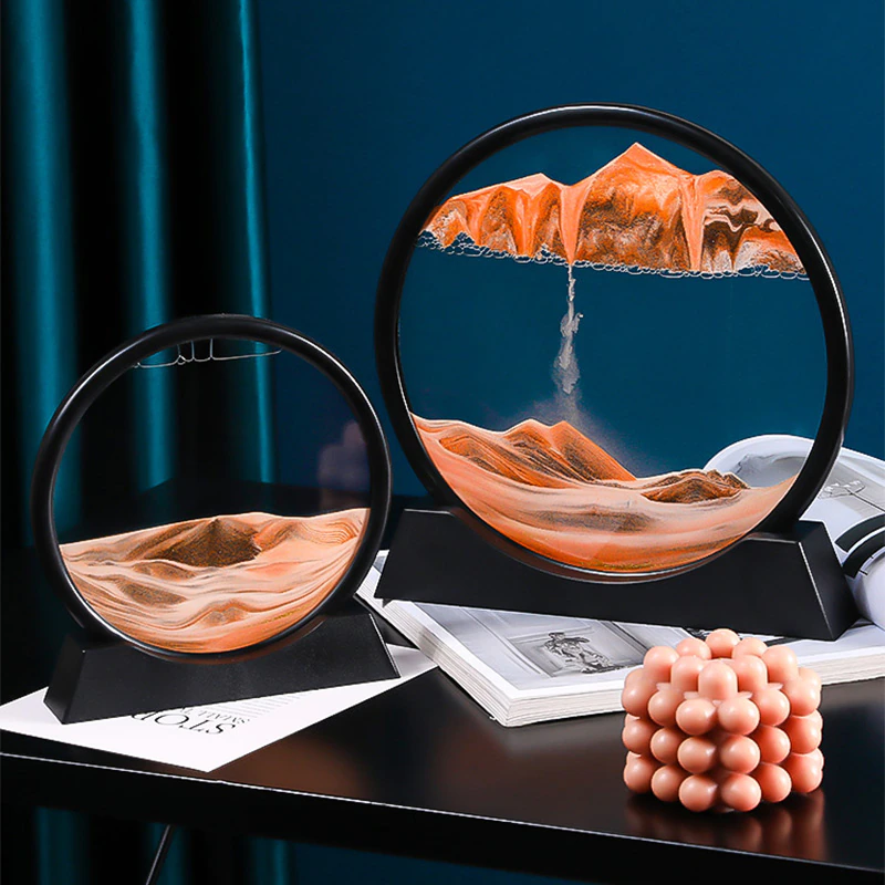 3D Moving Sand Art Crafts Sandscape In Motion Display - Koyers