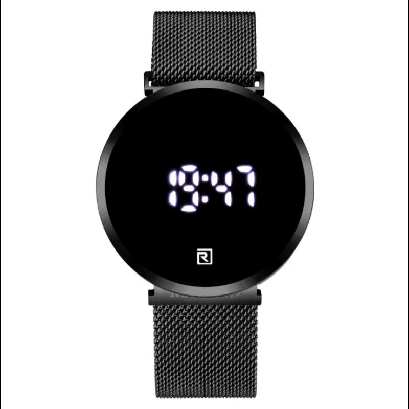 Digital Sports Wrist Watch – Waterproof Quartz LED Watch for Men & Women