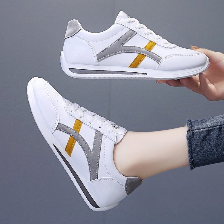 Women's Preppy Lace-Up Comfort Sneakers