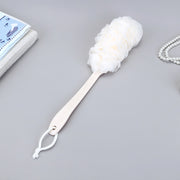 Long Handle Bath Shower Brush – Soft Mesh Back Scrubber for Gentle Exfoliation
