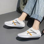 Women's Preppy Lace-Up Comfort Sneakers