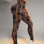High Waist Tie Dye Yoga Pants