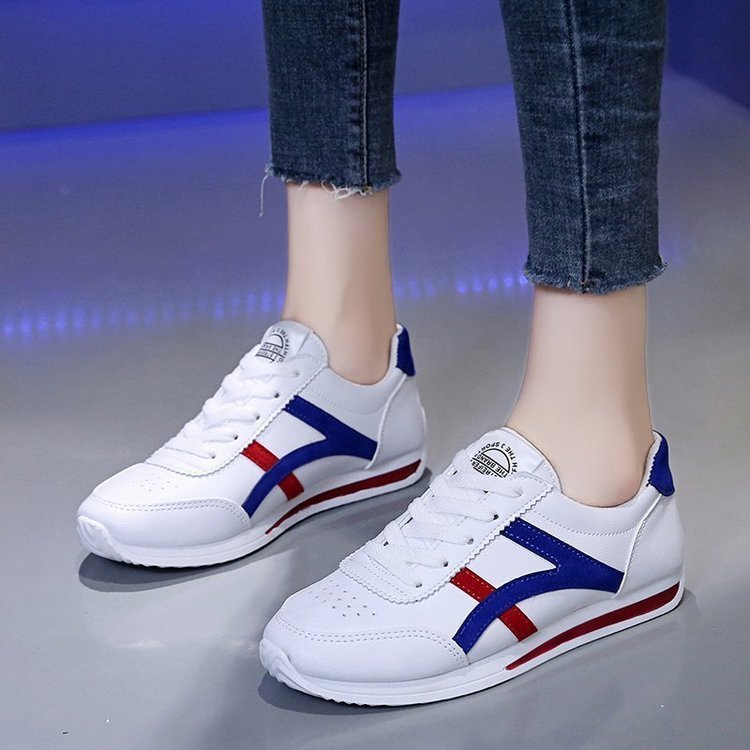 Women's Preppy Lace-Up Comfort Sneakers