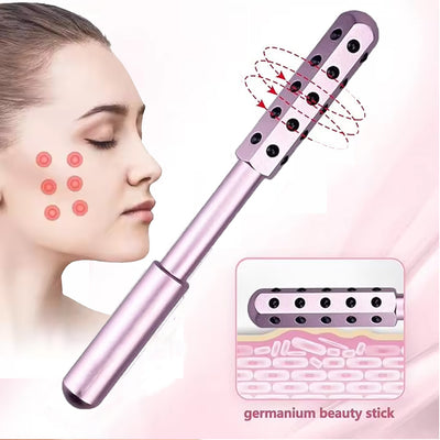 Germanium Beauty Stick – Ansiktsmassasjerulle for anti-rynker, hudoppstramming og ansiktsløft