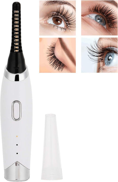 USB Rechargeable Heated Eyelash Curler – Quick Heating, Long-Lasting Natural Curl