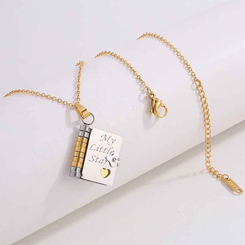 Star Necklace for Daughter – Adjustable Gold, Silver & Gradient Layer Pendant | Meaningful Gift Jewelry