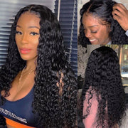 Human Hair Deep Wave Lace Front Wig