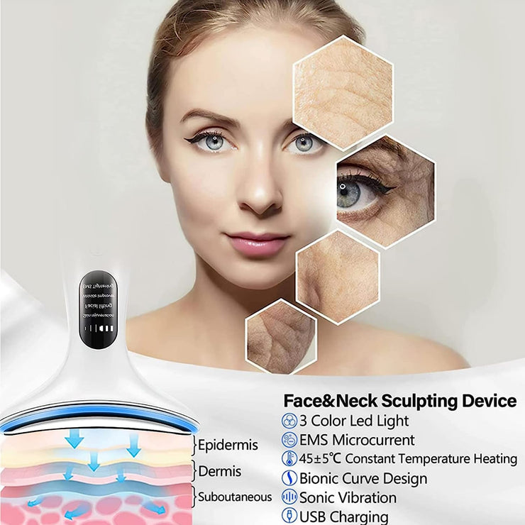 Face & Neck Beauty Device Massager - Koyers