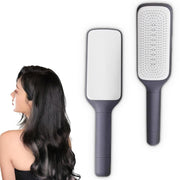 Spazzola per Capelli Autopulente – Setole Retrattili, Cuscino d'Aria 3D, Pettine Antistatico per Districare i Capelli Senza Sforzo
