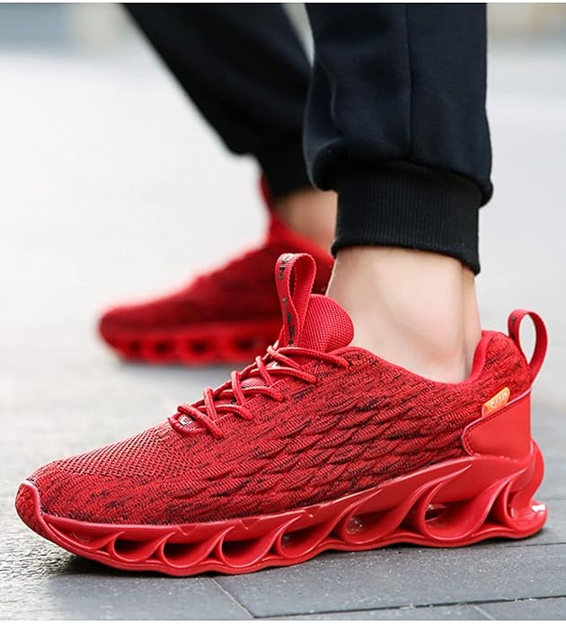 Men’s Fashion Casual Running Shoes – Soft Sole Breathable Sports Sneakers