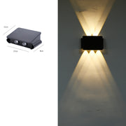 Solar Outdoor Corridor Wall Lamp – Waterproof LED with Multiple Styles & Brightness Options