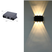Solar Outdoor Corridor Wall Lamp – Waterproof LED with Multiple Styles & Brightness Options