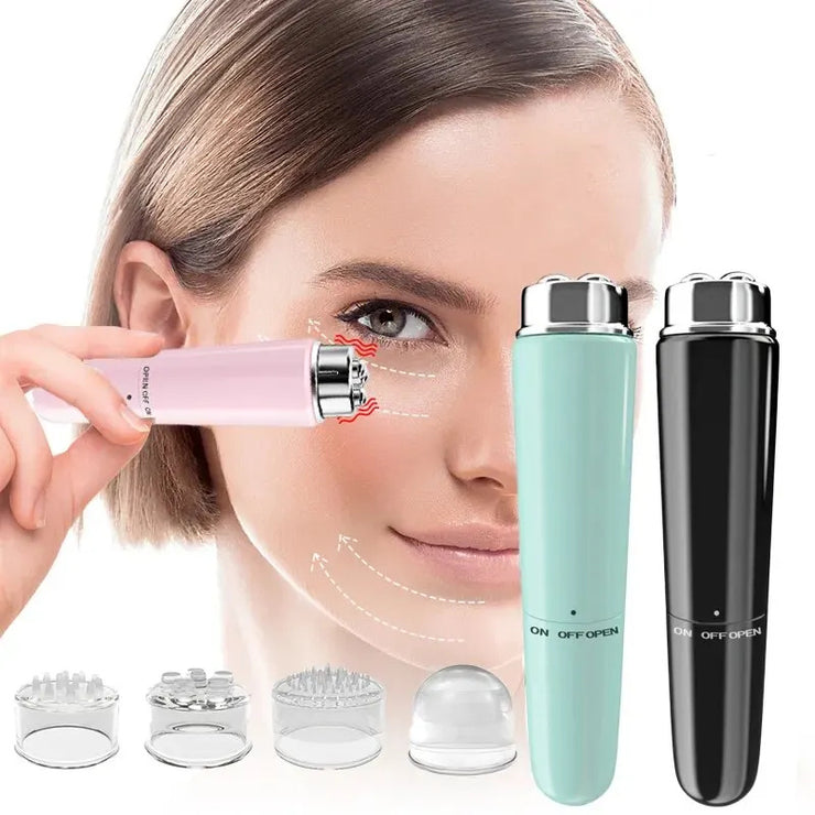 4-in-1 Electric Eye Massager – Dark Circles, Puffiness & Relaxation Therapy