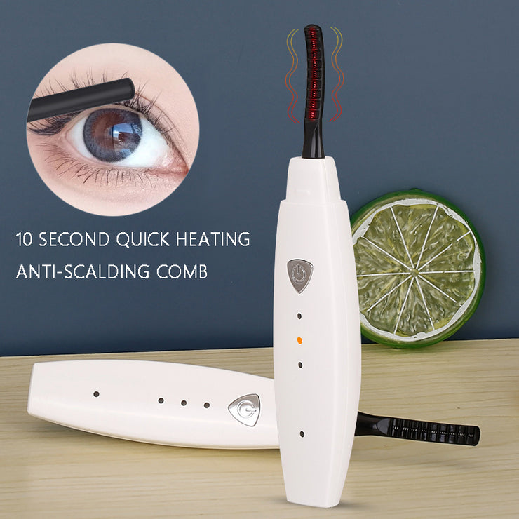 USB Rechargeable Heated Eyelash Curler – Quick Heating, Long-Lasting Natural Curl