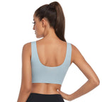 No Underwire Padded Push Up Soft Back Seamless Bra - Koyers