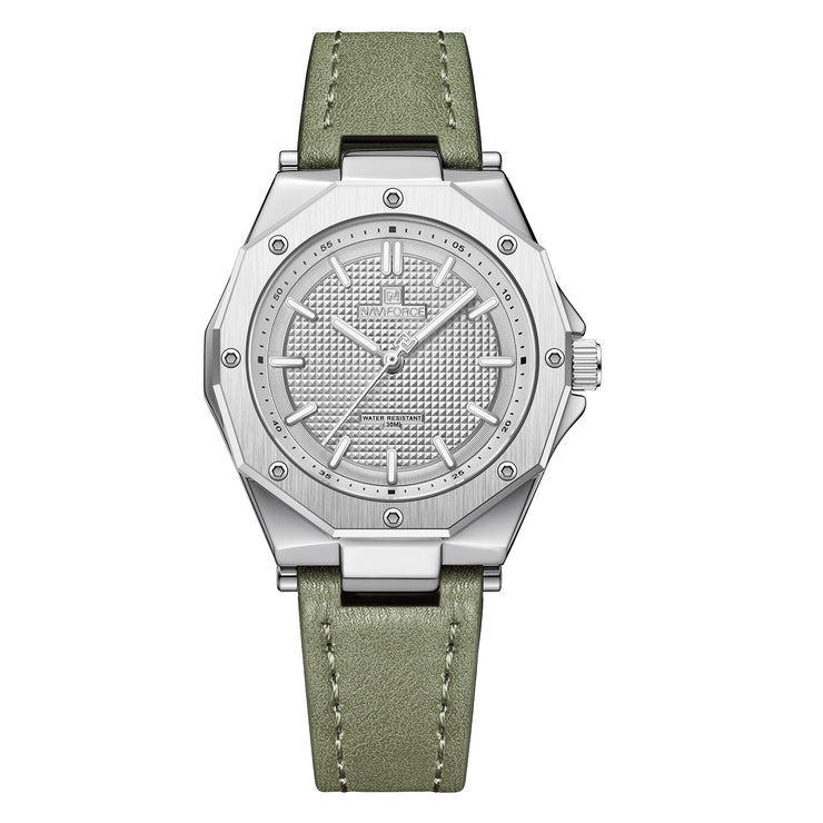 Luxury Women’s Fashion Watch – Elegant Small Dial Quartz Timepiece with Leather Strap