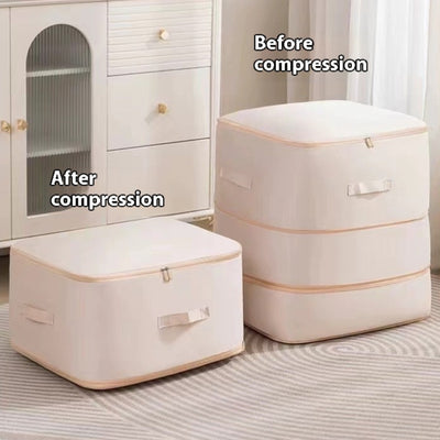 Quilt Compression Storage Bag – Oxford Cloth Organizer for Bedroom & Closet
