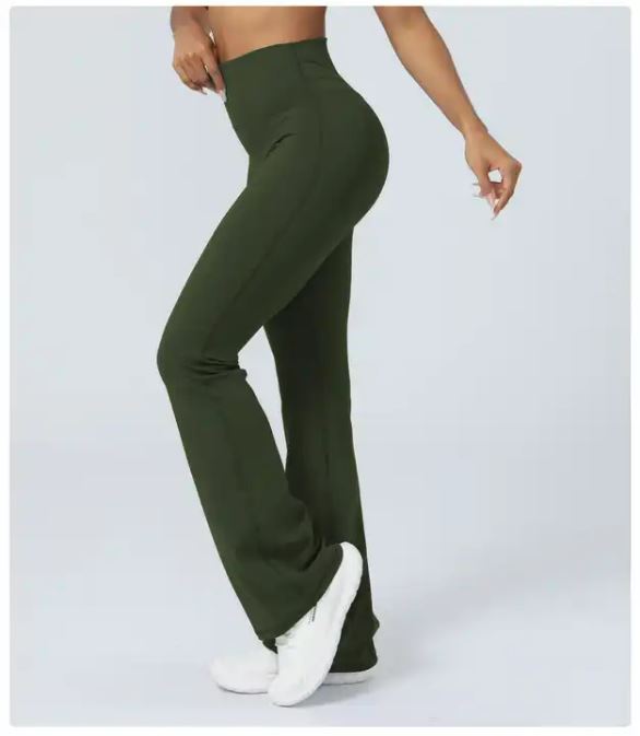 High Waist Flare Bell Bottoms Yoga leggings - Koyers