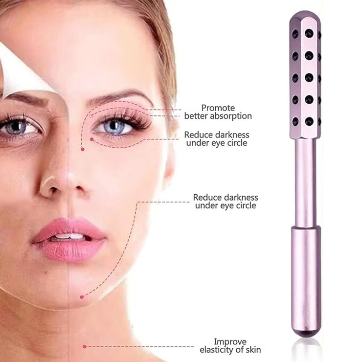 Germanium Beauty Stick – Ansiktsmassage Roller för Anti-Rynkor, Huduppstramning & Ansiktslyft