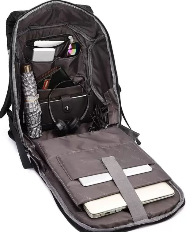 Anti Theft and Water-Resistant Backpack With USB Charging Port - Koyers