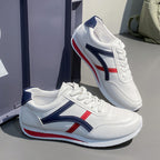 Women's Preppy Lace-Up Comfort Sneakers