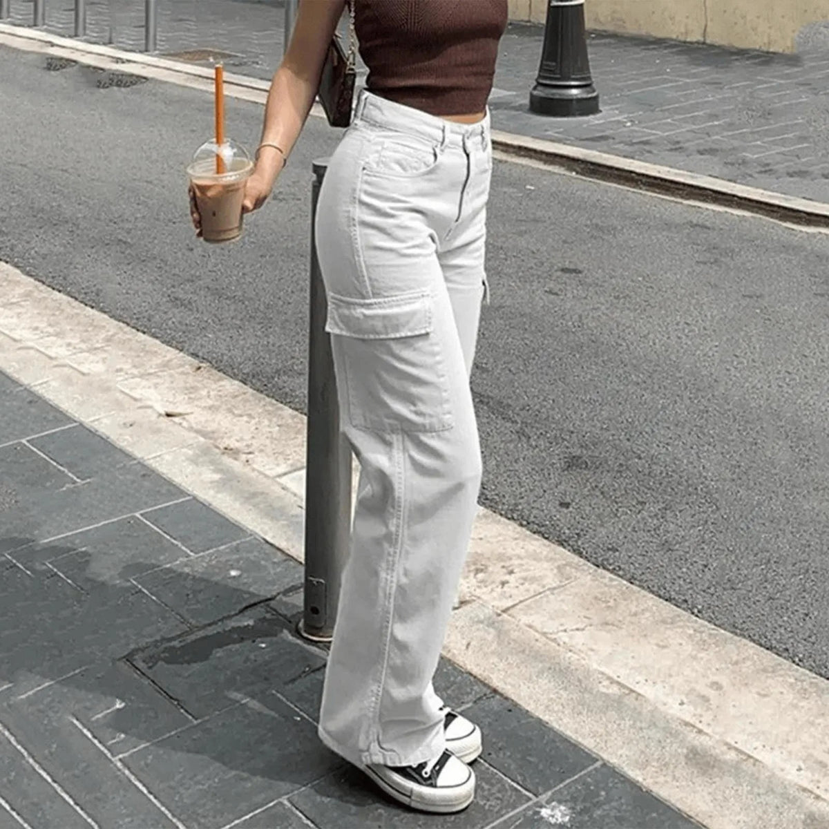 Adjustable Straight Fit Cargo Pants - Koyers