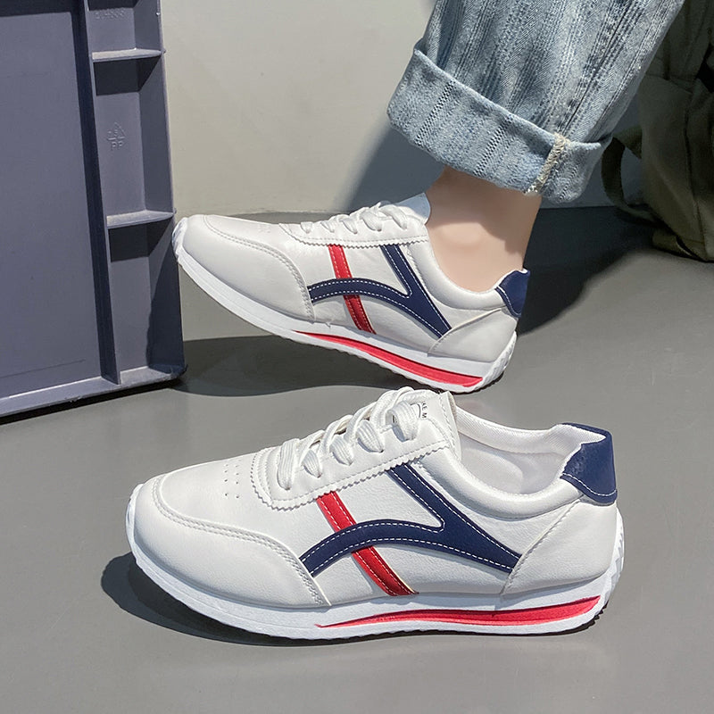 Women's Preppy Lace-Up Comfort Sneakers