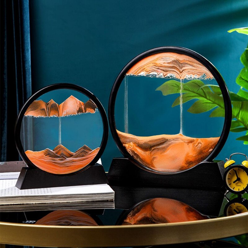 3D Moving Sand Art Crafts Sandscape In Motion Display - Koyers