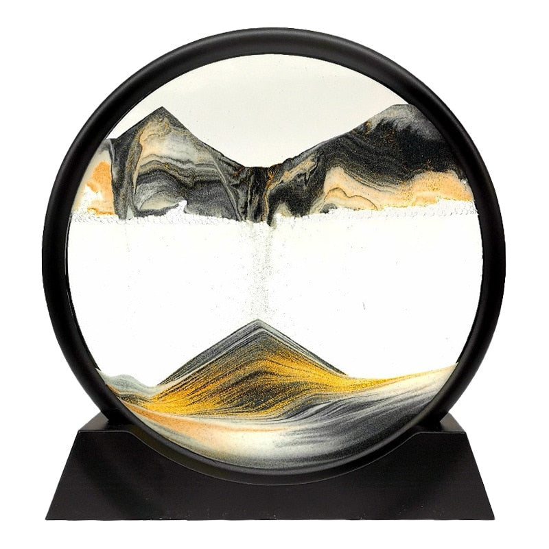 3D Moving Sand Art Crafts Sandscape In Motion Display - Koyers