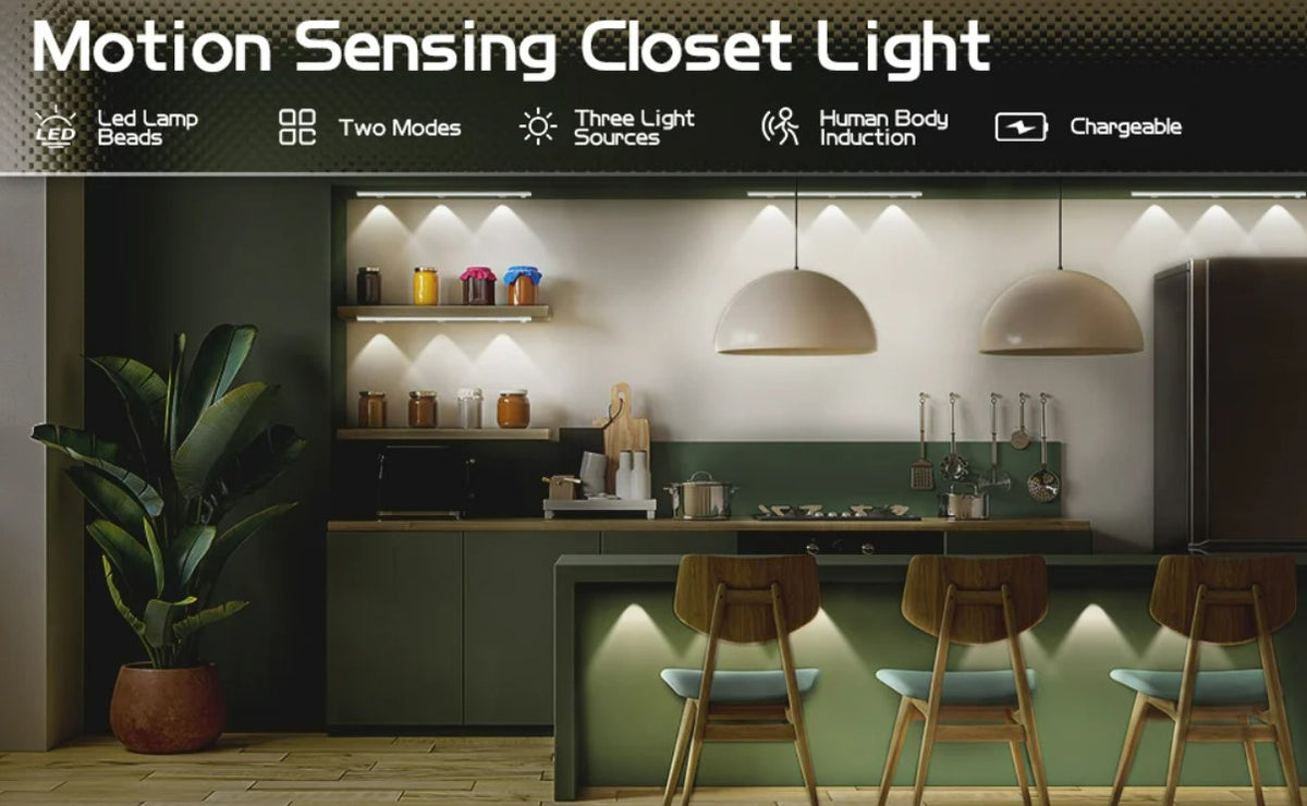 Ultra-thin Led Motion Sensored Cabinet Light - Koyers