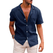 Men's Casual Linen Shirts - Koyers
