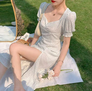 Elegant A-line Midi Dress - Koyers