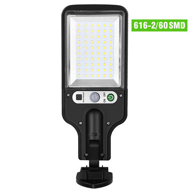 Outdoor Solar LED Wall Lamp – 28–117 LEDs/COB, Waterproof, With or Without Remote