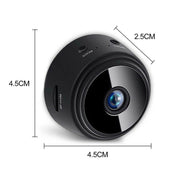 Magnetisk säkerhetskamera – 1080P HD smart infraröd nattvision | Trådlös mini hemkamera