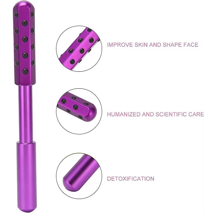 Germanium Beauty Stick – Ansiktsmassage Roller för Anti-Rynkor, Huduppstramning & Ansiktslyft