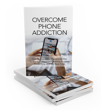 Voita puhelinriippuvuus – e-kirja jälleenmyyntioikeuksilla