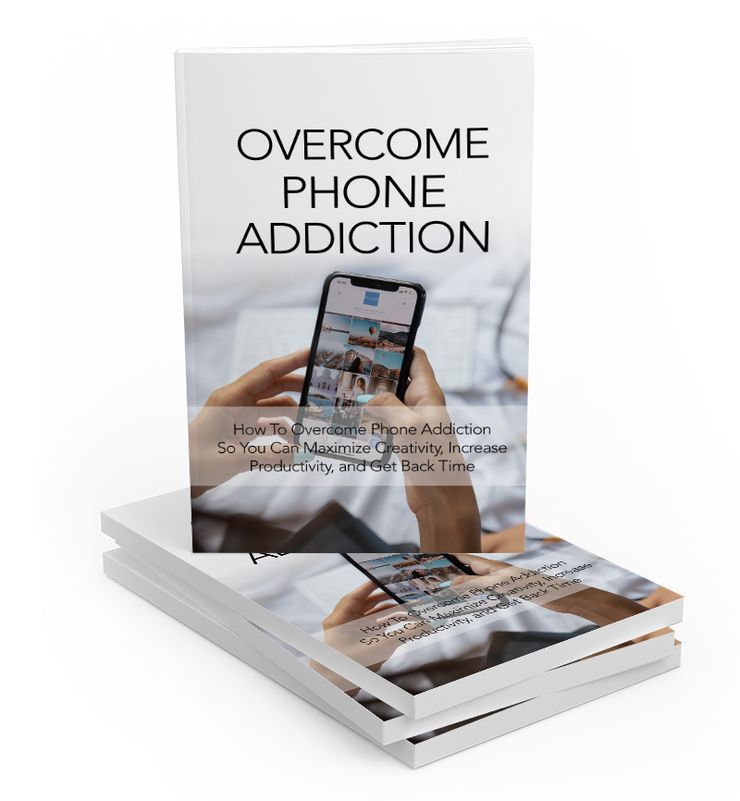 Voita puhelinriippuvuus – e-kirja jälleenmyyntioikeuksilla