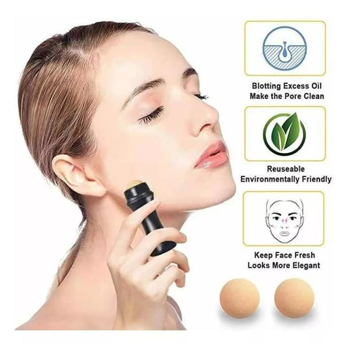 Anti-Shine Face Oil Absorbing Roller - Koyers