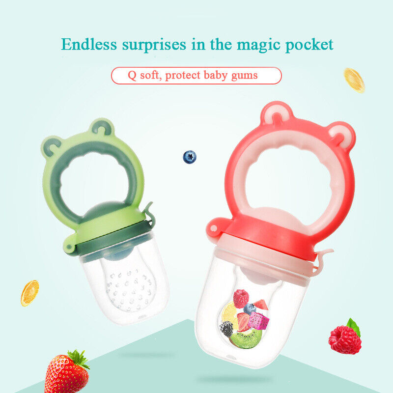 Baby Fresh Fruit Teether Soother Nibbler Baby Feeder Pacifier - Koyers
