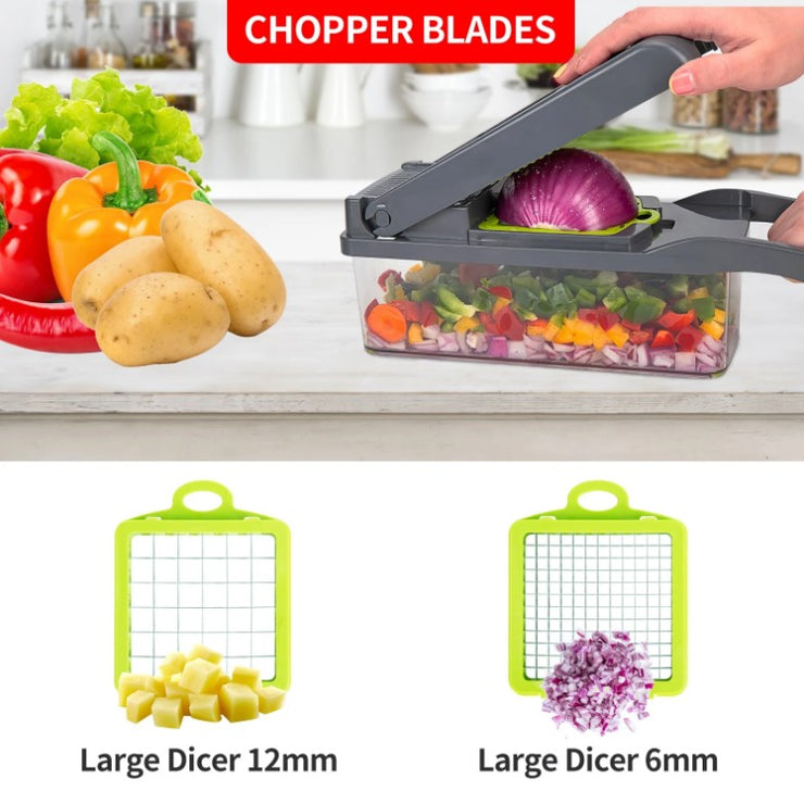 10 in 1 Multifunctional Cutter, Shredder & Slicer - Koyers